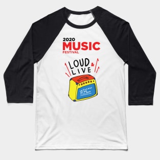 Loud Live Baseball T-Shirt